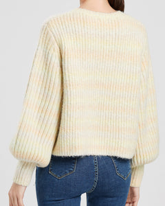 "Freya" Heavy Knit Acrylic Wool Blend Pullover Sweater