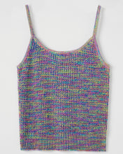 將圖片載入圖庫檢視器 &quot;Demi&quot; Women Cotton Space-dyed Knitted Vest Top

